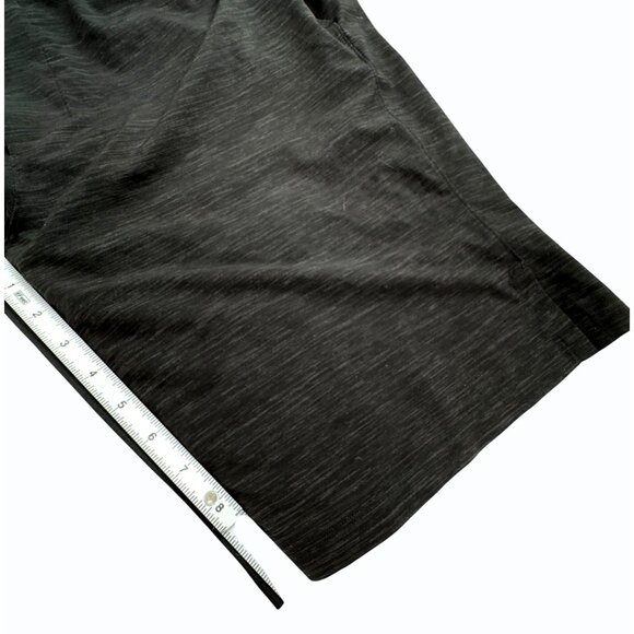 Lululemon T.H.E. Shorts Linerless‎ Heathered Black Mens M Workout Train Athletic - Picture 11 of 12